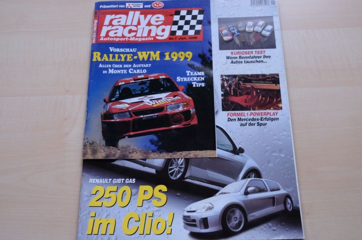 Deckblatt Rallye Racing (01/1999)